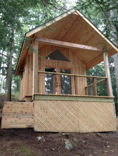 Project Cabin Exterior Front